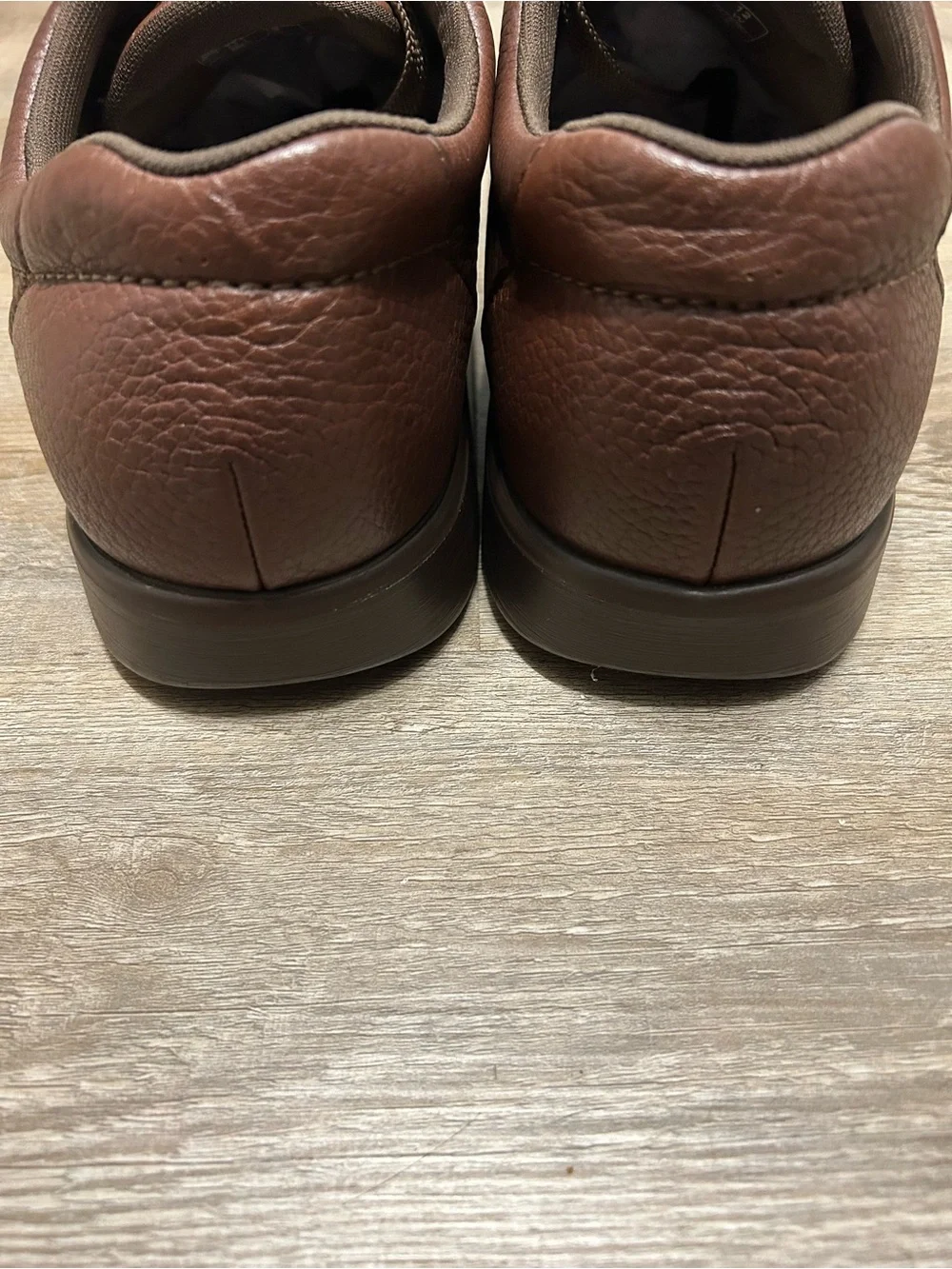 SAS Men\'s Size 12 Wide Brown Leather Casual Lace-Up Orthopedic Comfort Shoes USA SAS Men Shoes Move On Brown Sz 12 M Medium | Mercari main image 3
